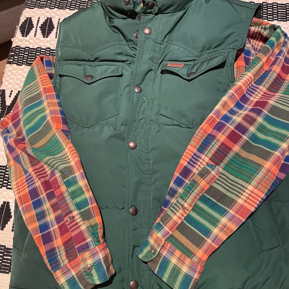 Polo reversible vest